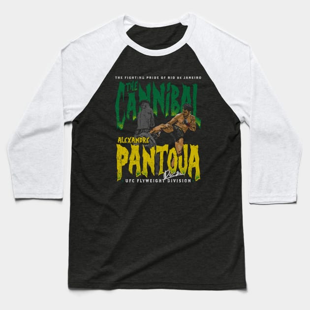 Alexandre Pantoja The Cannibal Baseball T-Shirt by ganisfarhan